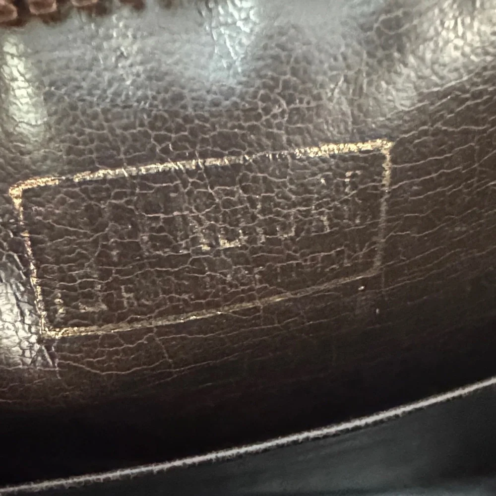 Authentic Fendi Tan Monogram Clutch/Pouch with COA - Picture 9 of 12